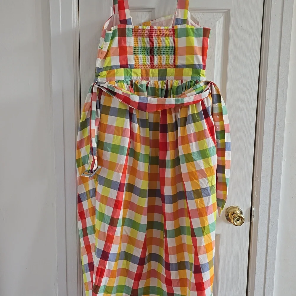 Colorful Checkered Sundress - Picture 3 of 3